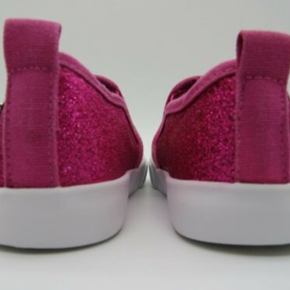 Juicy Couture* LiL Petaluma Sparkly Pink with White Soles Size~ 8M - Picture 5 of 11